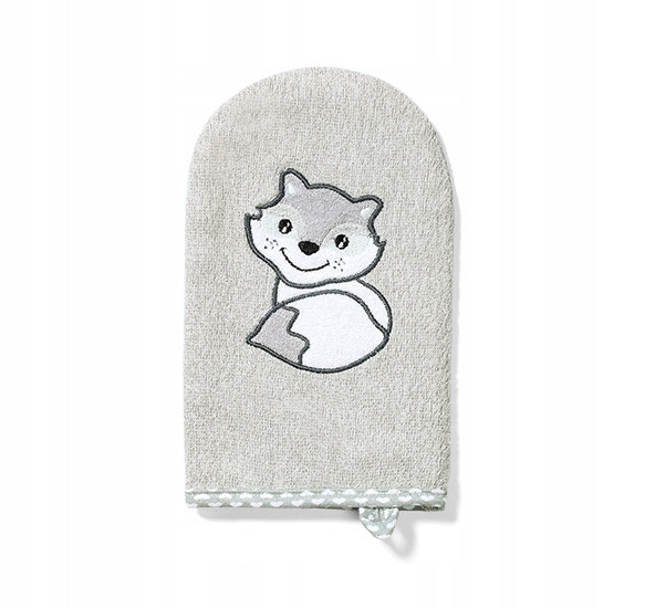 Мочалка-рукавичка для детей 0+, бамбуковая BABYONO, фото 1
