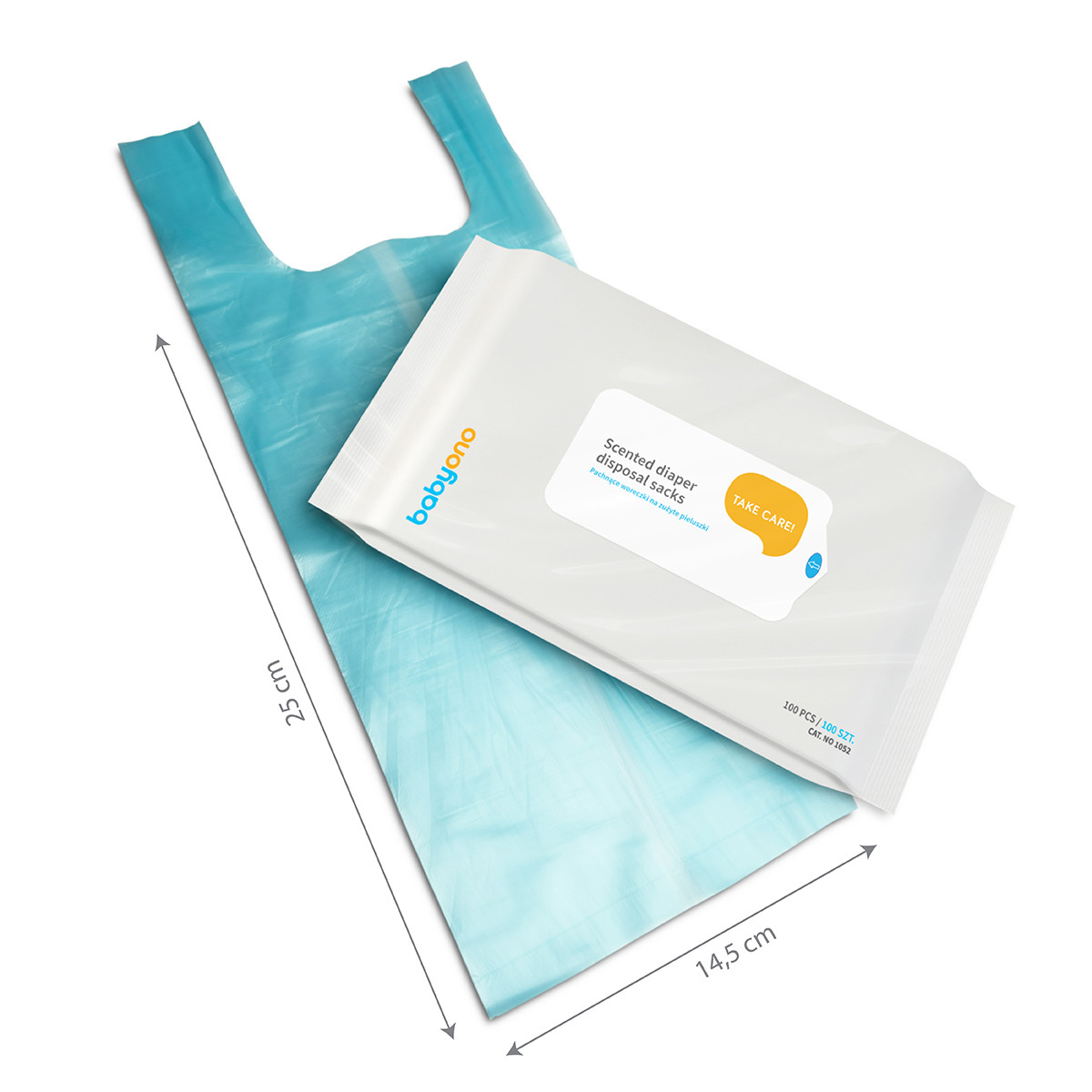 Ароматизированные пакеты Baby Ono для утилизации использованных подгузников - фото 2 - id-p112615305