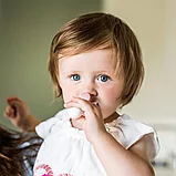 Ложка и вилка для прикорма безопасная, с ограничителем, в футляре BabyОno, BPA-free, фото 3