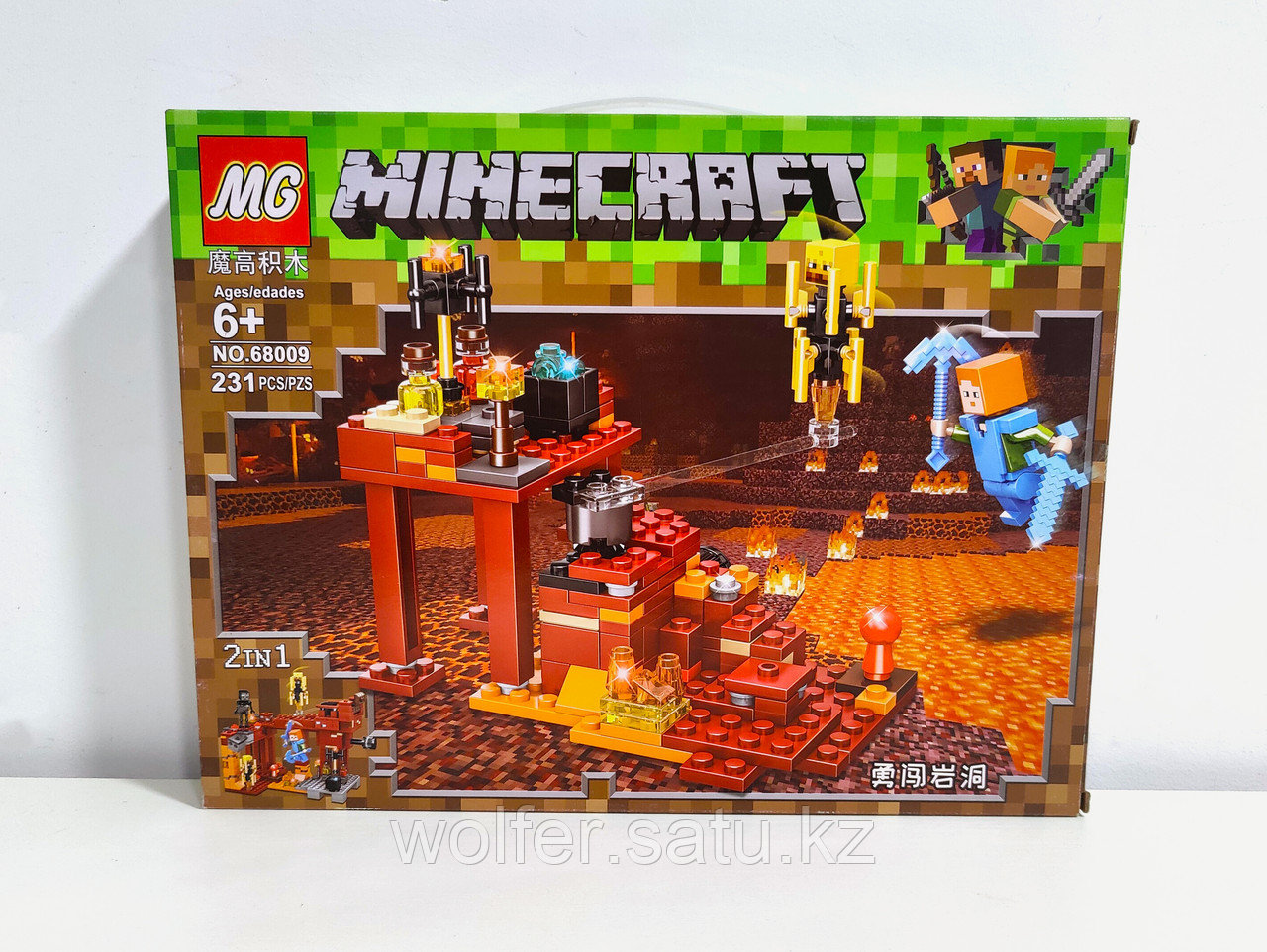 Конструктор MG "Minecraft" 231 дет. Доставка! Lego, Lari, Bela - фото 1 - id-p112615654