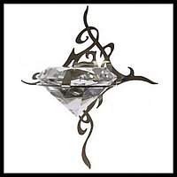 Светильник настенный Cariitti Kihla Steel для турецкого хамама (хром, IP67, 1 Вт, без источника света)