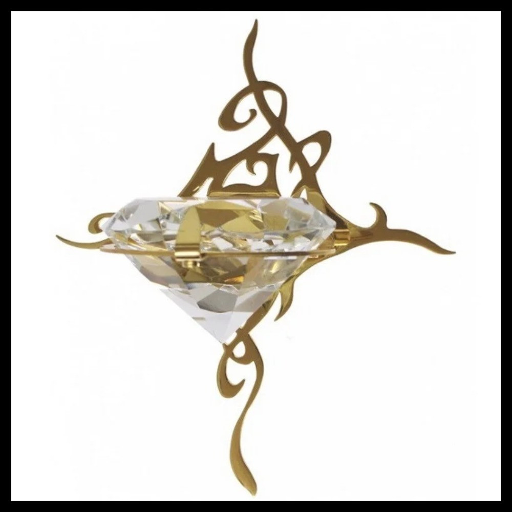Светильник настенный Cariitti Kihla Gold для турецкого хамама (золото, IP67, 1 Вт, без источника света)