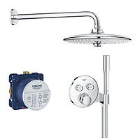 Набор для комплектации душа GROHE Grohtherm SmartControl, хром (34744000)