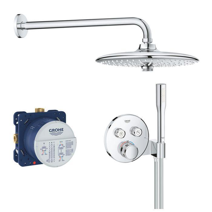 Набор для комплектации душа GROHE Grohtherm SmartControl, хром (34744000) - фото 1 - id-p112623137