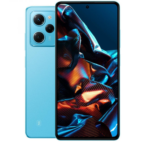 Cмартфон Poco X5 Pro 256GB/8GB (Blue/Синий) - фото 1 - id-p112623150