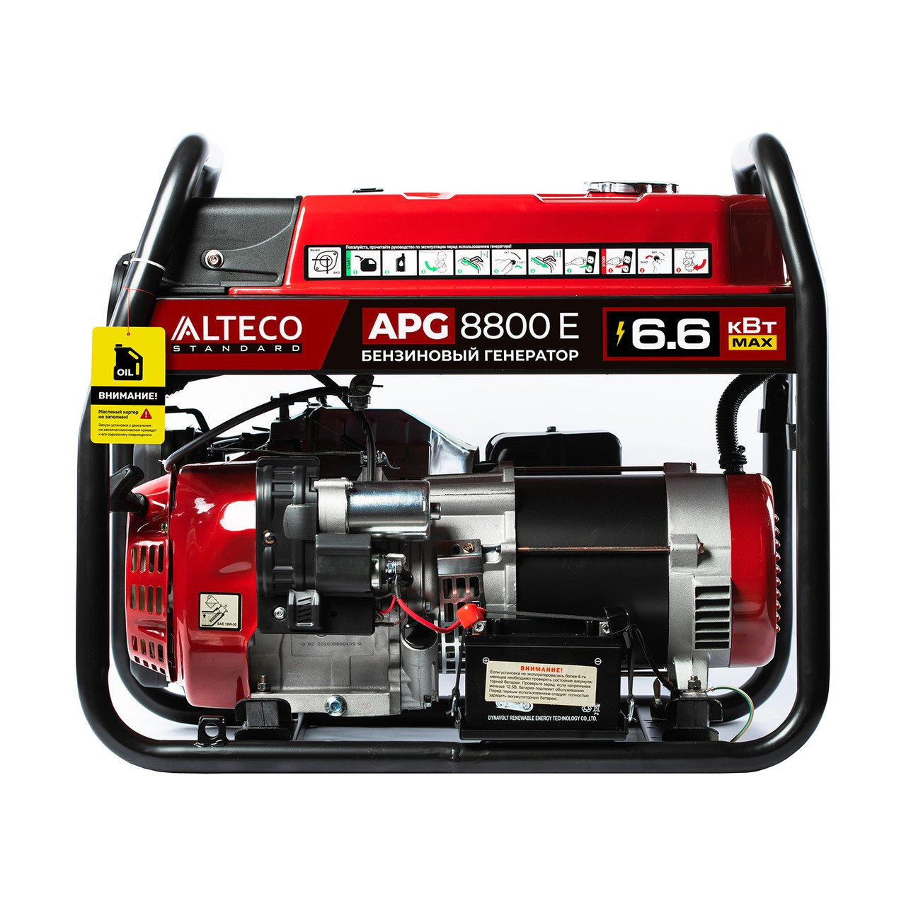 Бензиновый генератор Alteco APG 8800 E - фото 2 - id-p112623165
