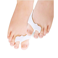 Фиксатор корректор межпальцевый косточки на ноге и 2 пальца с амортизирующей боковой накладкой "Valgus Pro"