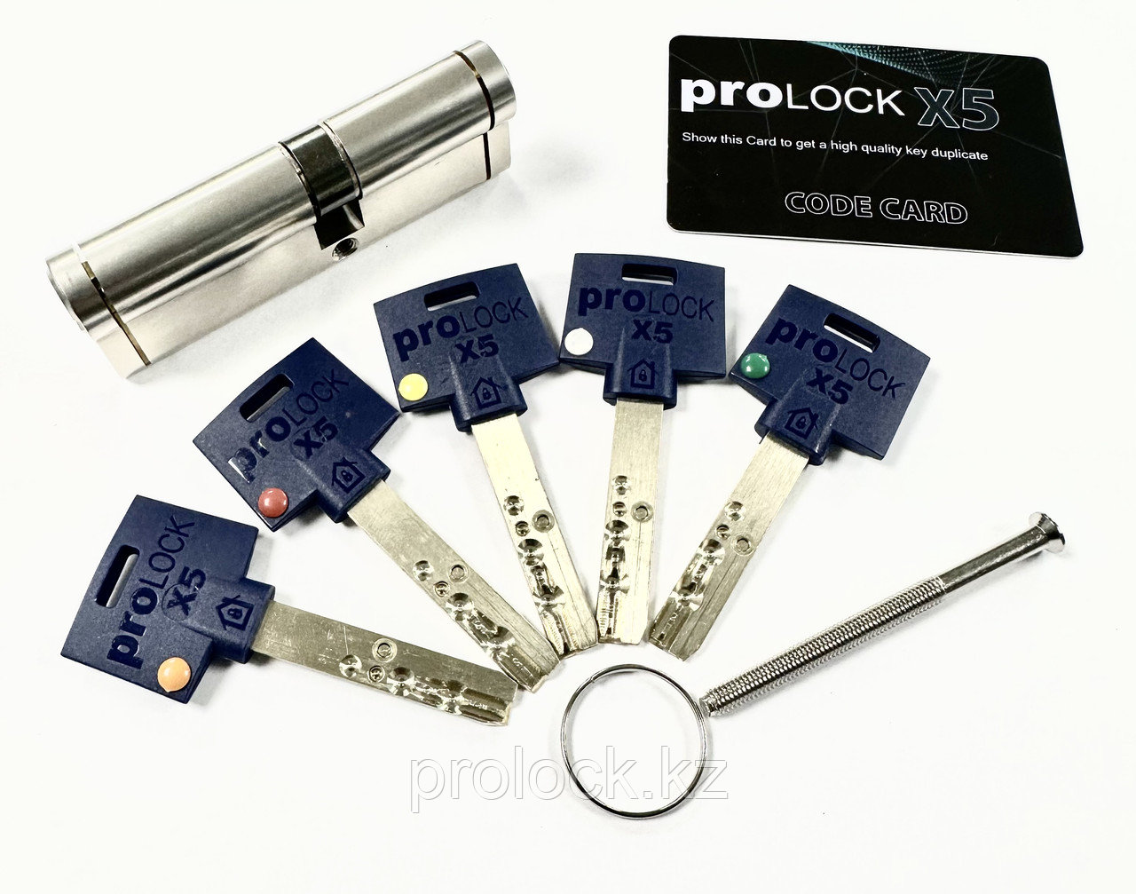 Цилиндр замка премиум класса PROLOCK X5, размер 30/35