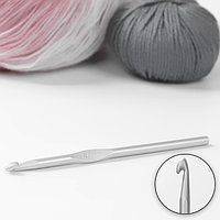 Крючок для вязания, с тефлоновым покрытием, d = 6 мм, 15 см