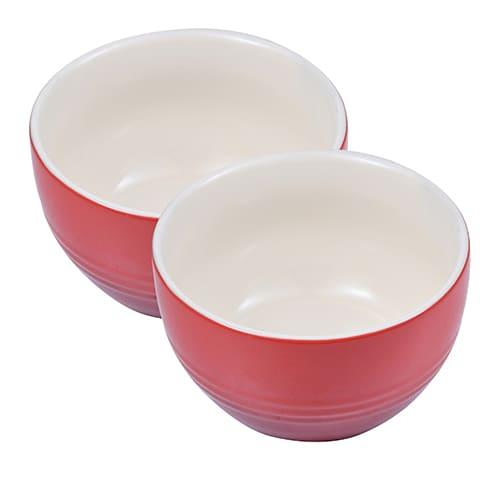 Набор посуды Bergner Classique BG BG-10232-RD (2 чаши) красный - фото 1 - id-p112625603