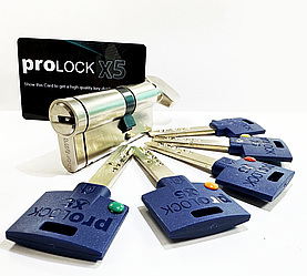 Цилиндр замка премиум класса PROLOCK X5, 40Т/60