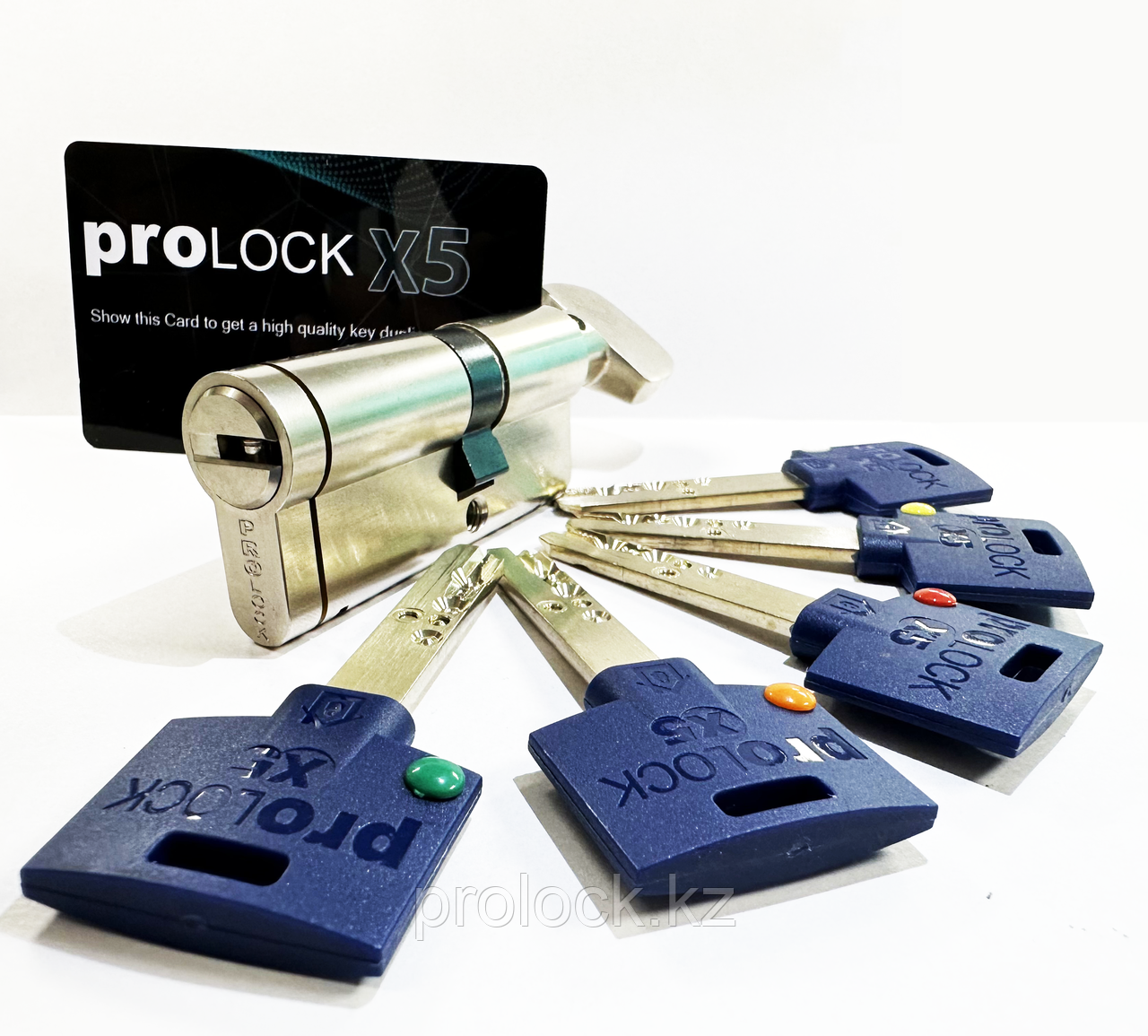 Высокосекретный цилиндр замка PROLOCK X5, размер 40Т/40 - фото 1 - id-p112623127