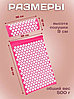Игольчатый коврик и валик аппликатор Кузнецова Pink, фото 4