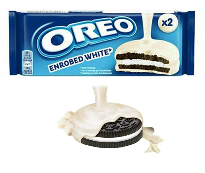 Печенье Oreo в белом шоколаде 41гр (24 шт в упак)