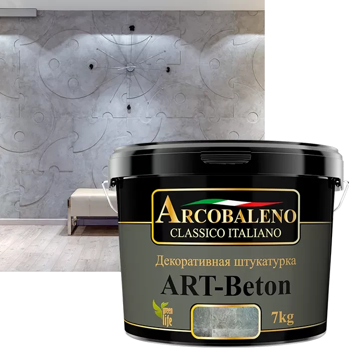 Декоративная штукатурка Arcobaleno Art-Beton - фото 1 - id-p112628466