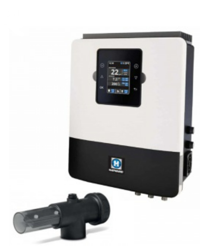 Электролизёр Hayward Aquarite Plus T3E + Ph на 33 г/час + станция контроля качества для бассейна до 200м3