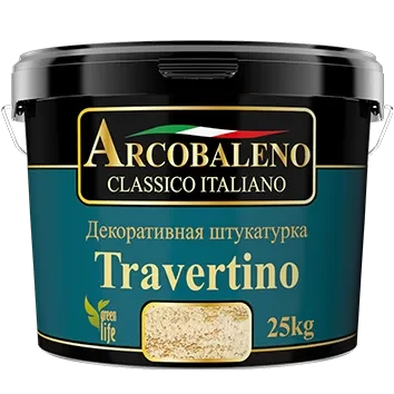 Travertino (Травертино), декоративная штукатурка, Аrcobaleno (Аркобалено) - фото 2 - id-p112628529