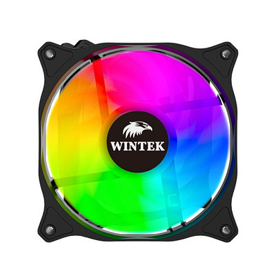 Вентилятор для корпуса Wintek M11-B-12 PRO ARGB, 12 см, 3 pin ARGB + 4 pin PWM