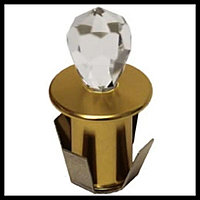 Cariitti Crystal CR-16 Gold светильник для паровой комнаты (золото, 1 Вт, IP67, без источника света)