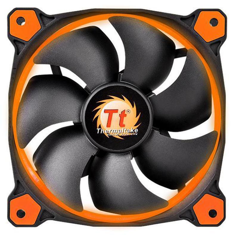 Вентилятор для корпуса Thermaltake Riing 14 LED Orange, CL-F039-PL14OR-A - фото 1 - id-p112629241