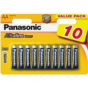 Батарейка щелочная PANASONIC Alkaline Power AA-10B -