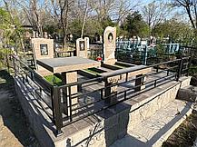 Благоустройство могилы на кладбище, фото 2