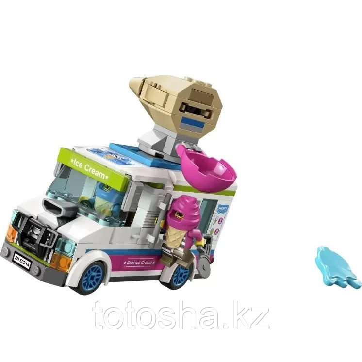 Lego City Police 60314 Погоня полиции за грузовиком с мороженым - фото 4 - id-p112630382