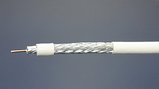 Коаксиальный кабель RG6 GOST F690BV бел. 305м