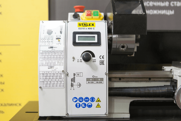 Настольный токарный станок Stalex D210x400C - фото 2 - id-p110163638