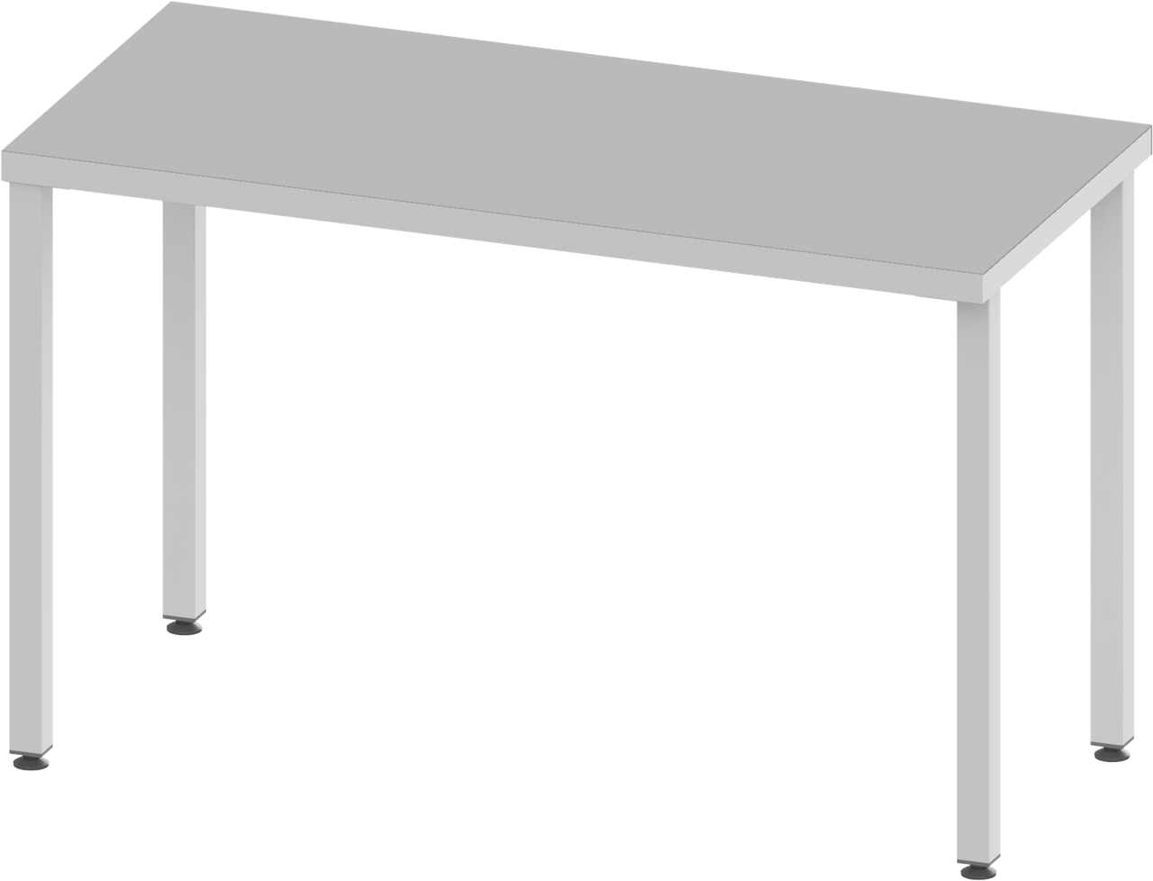 Стол письменный Ингар 1/ТТ (INGAR 1/TT) без ящиков белый, 120x55x75 см