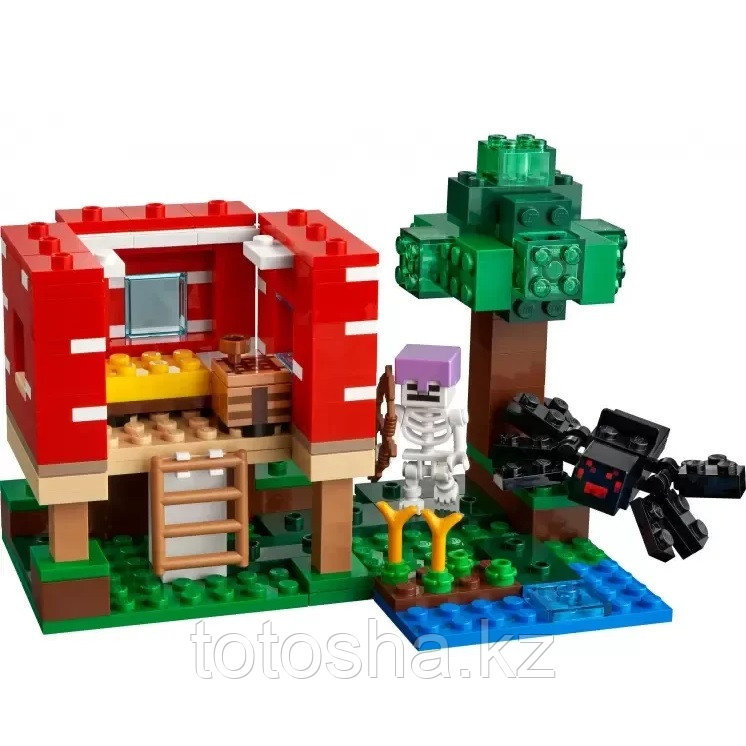 Lego Minecraft 21179 Грибной дом - фото 3 - id-p112635170