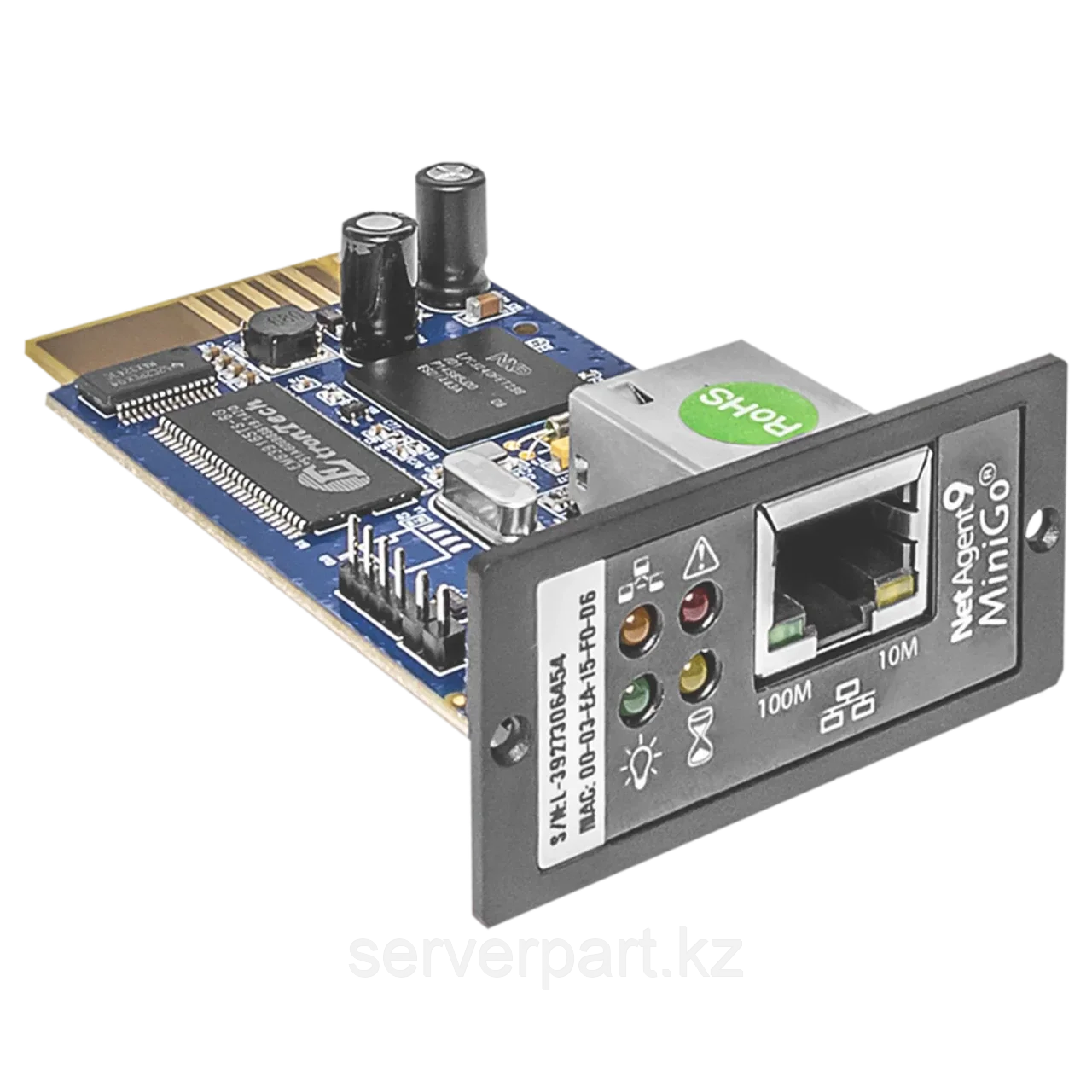 Модуль удаленного мониторинга SNMP DZ806 для ИБП - фото 1 - id-p112635308