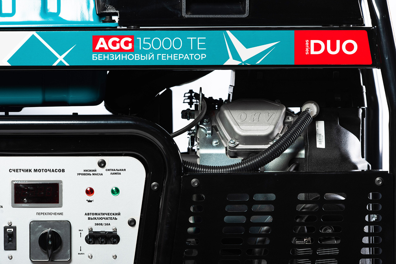 Бензиновый генератор Alteco AGG 15000 TE Duo - фото 10 - id-p112637319
