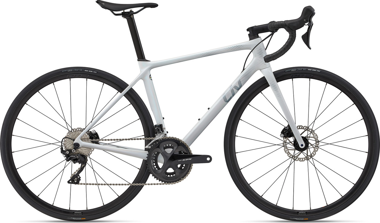 Карбоновый шоссейный велосипед Liv Langma Advanced 2 Disc (2022)