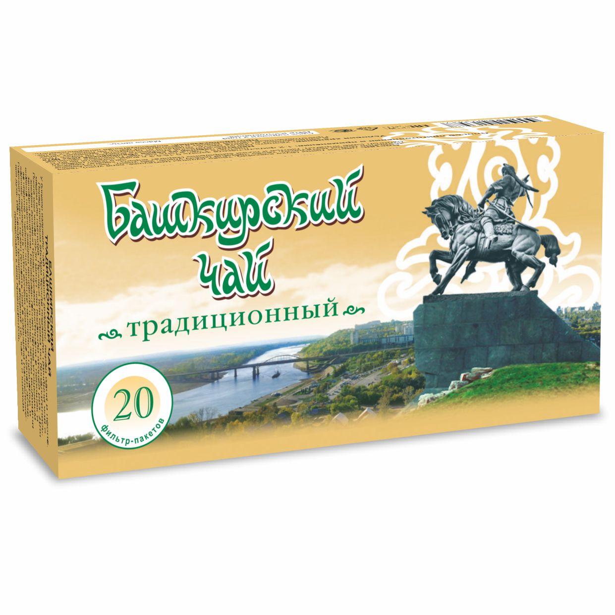 Башкирский традиционный чай, ф/п, 20шт