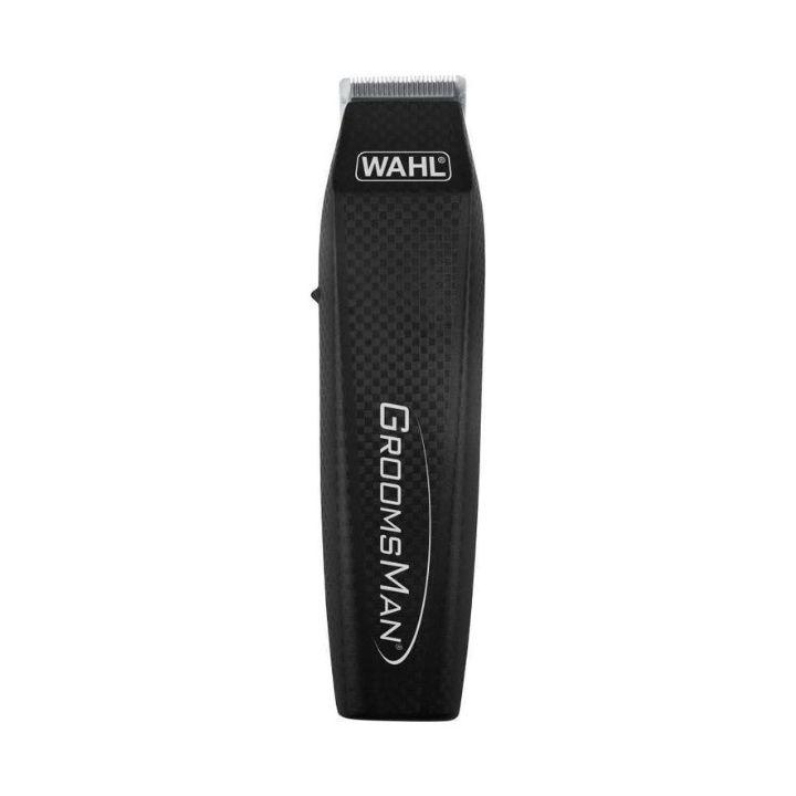 Триммер для усов и бороды Wahl Groomsman all-in-one trimmer черный - фото 2 - id-p112657130