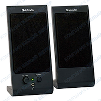 Колонкалар Defender SPK-170 (2.0) - Black, 2Вт (2х1) RMS, 200Гц-18кГц, USB