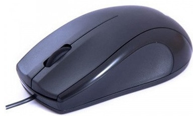 Мышь Wintek WS-MS-939, USB, 1000 dpi, 1.5 м, чёрная, фото 1