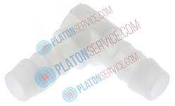 Фитинг / коннектор пластиковый шланг O 13-13mm 2-полосная