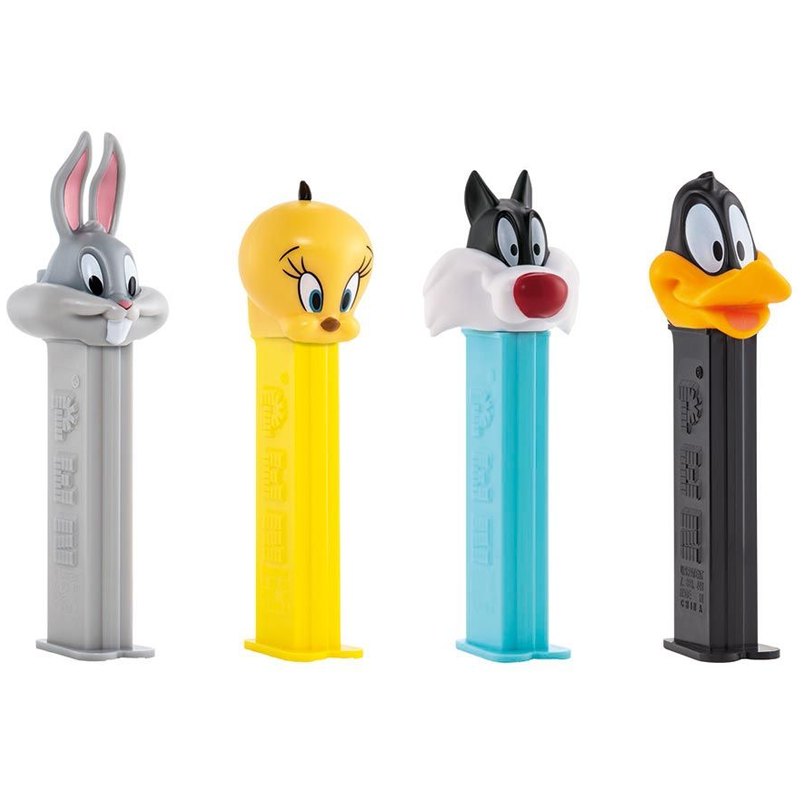 PEZ Игрушка Looney Tunes Весёлые мелодии + конфеты 17 гр /Венгрия/