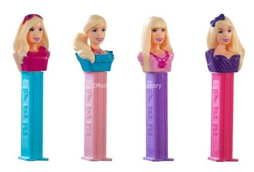 PEZ Игрушка Кукла Барби + конфеты 17 гр /Венгрия/ - фото 1 - id-p112658637