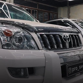 Тюнинг света на Toyota Prado 120 1