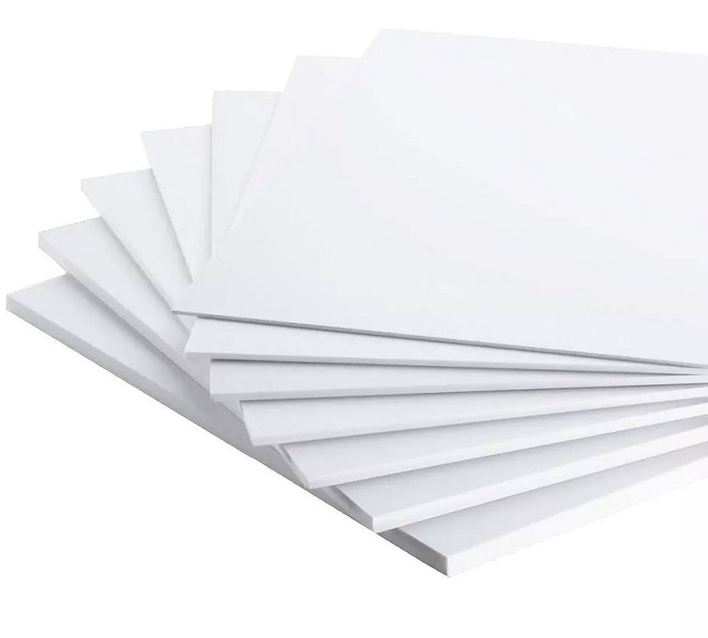ПВХ листы в ассортименте (белые, цветные) размеры 1,22мХ2,44м и 2,05мХ3,05м / 3мм, 4,5мм, 5мм, 8мм - фото 1 - id-p112658991