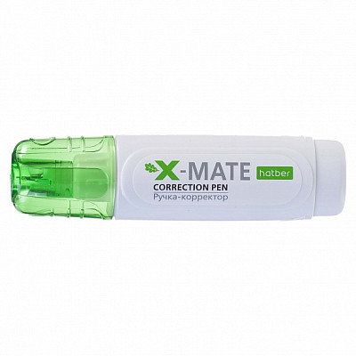 Корректирующая ручка "Hatber X-Mate", 10мл, металический наконечник - фото 1 - id-p112659150