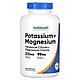 Nutricost, Калий цитрат + Магний цитрат, 240 капсул - фото 1 - id-p112659424