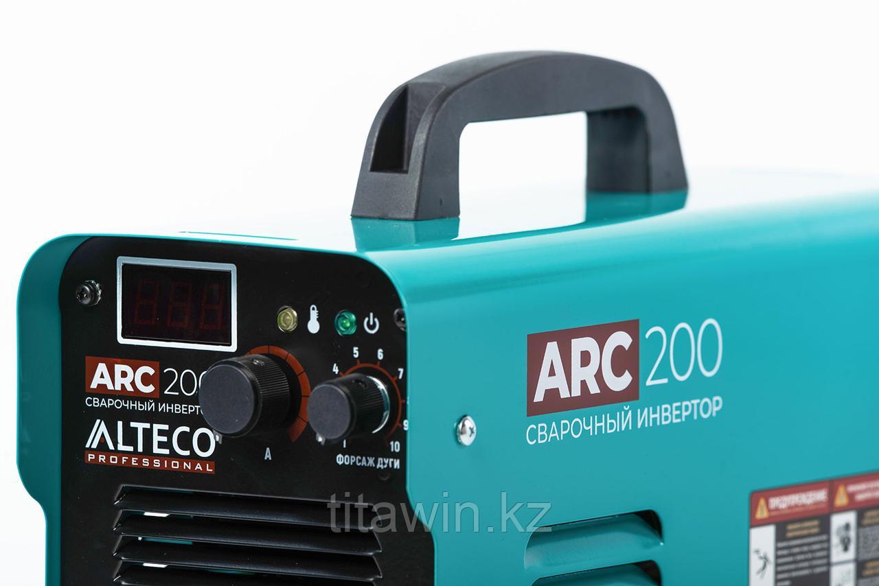 Сварочный аппарат ALTECO ARC 200 PROFESSIONAL - фото 7 - id-p112659401