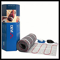 Мат нагревательный для теплого пола DEVIheat 150S (DSVF-150, площадь=2,0 кв.м, 300 Вт, размер=0,5 м*4 м)