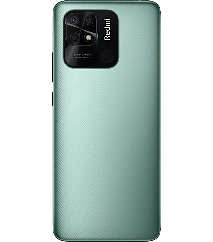 Смартфон Xiaomi Redmi 10C NFC 4/128Gb Mint Green - фото 3 - id-p112663474