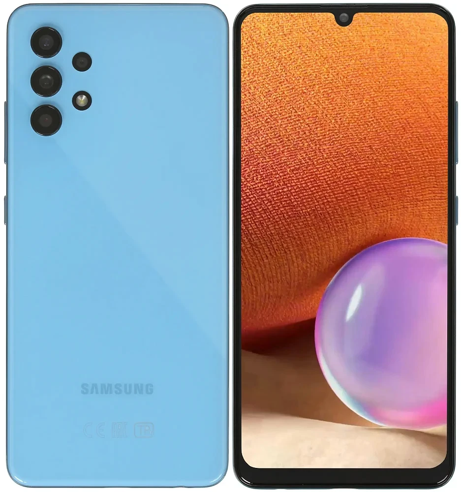 Смартфон Samsung Galaxy A32 A325 4/64Gb Blue - фото 1 - id-p112663491