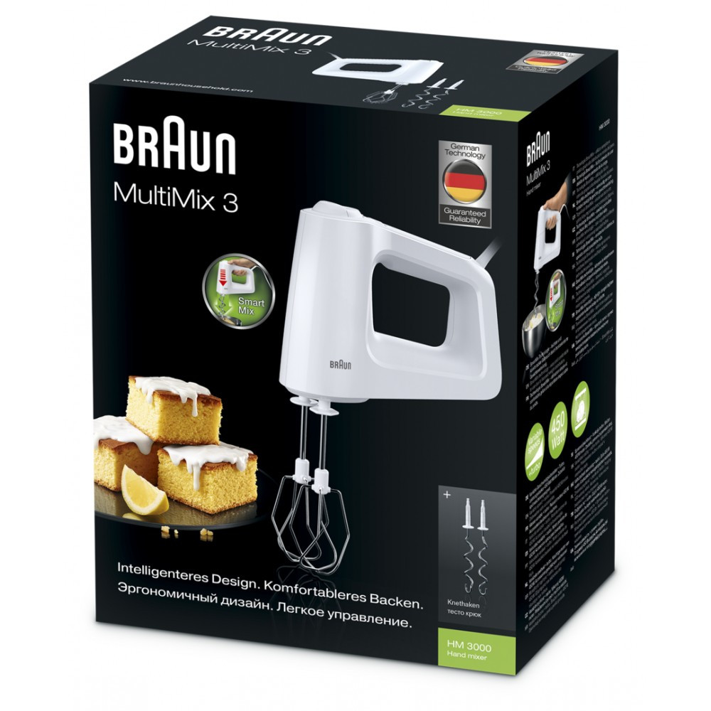 Миксер Braun HM3000WH - фото 6 - id-p112662683